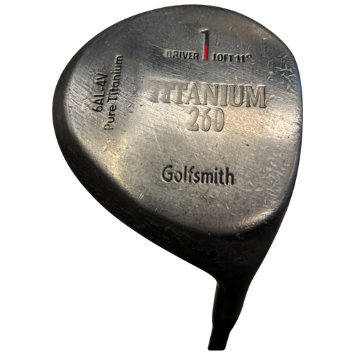 Vist Large View of Product Image Which is Used GOLFSMITH TITANIUM 260 Mens Driver Right Hand Titanium 11.0 Degree