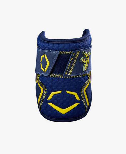 Vist Large View of Product Image Which is New EVOSHIELD X-SRZ SAVANNAH BANANAS ELBOW GUARD-SM