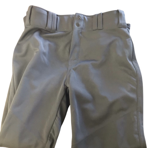 Vist Large View of Product Image Which is Used Alleson BASEBALL PANTS BB/SB Pant Boys Grey LG
