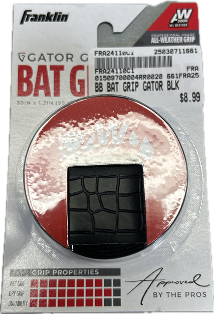 Vist Large View of Product Image Which is New Baseball GRIP GATOR RD/CHRM