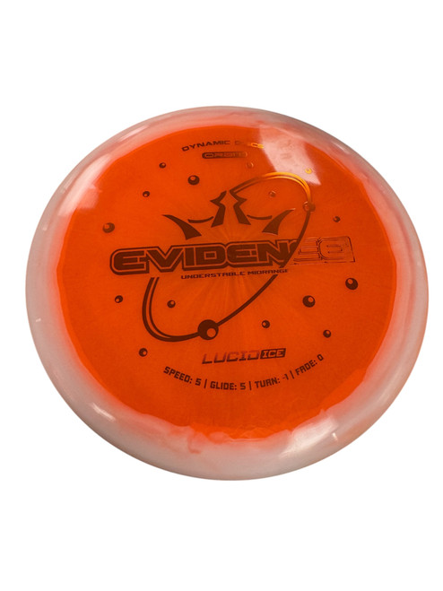 Vist Large View of Product Image Which is New Dynamic Discs Evidence Midrange Orange