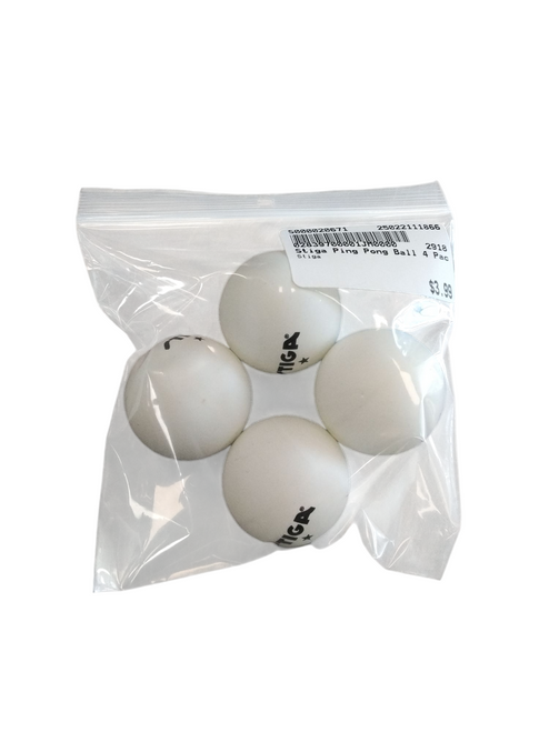 Vist Large View of Product Image Which is Used Stiga Ping Pong Balls 4 Pack