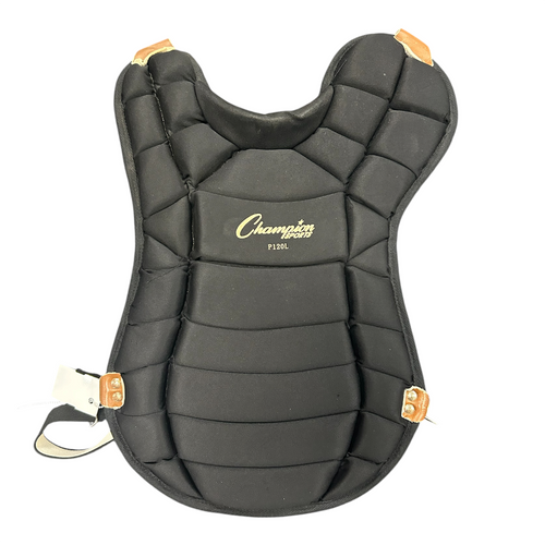 Vist Large View of Product Image Which is Used Champion Sports CHEST PROTECTOR Catchers Chest Protector Black Intermed