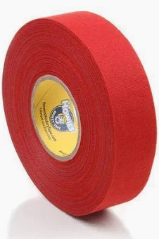 Vist Large View of Product Image Which is New Howie's Red Hockey Tape Single
