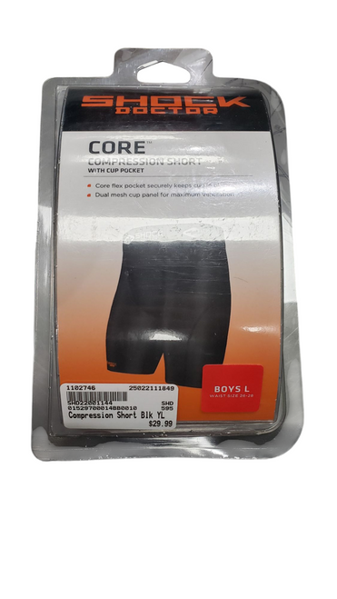 Vist Large View of Product Image Which is New Compression Short Blk YL