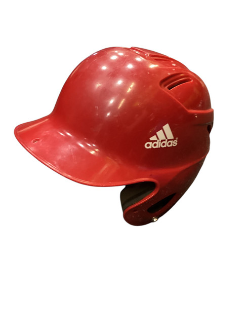 Vist Large View of Product Image Which is Used Adidas RED BASEBALL HELMET Batting Helmet No Mask Red MD 11884-S000042099