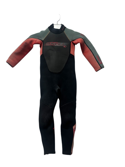 Vist Large View of Product Image Which is Used O'Neill HAMMER 3.2MM Junior Full Suit / Wetsuit Black Size 4 11731-S000133422