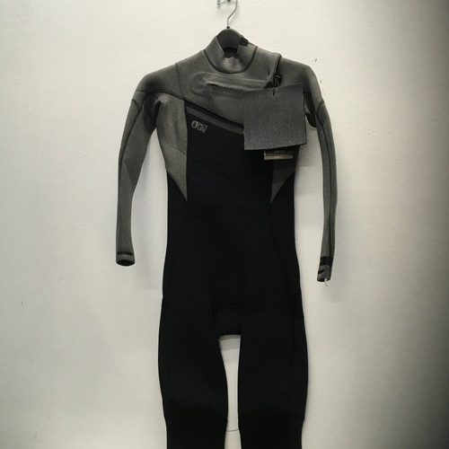 Vist Large View of Product Image Which is Used Mens Full Suit Black And Grey SZ 9-10 11443-S000191549