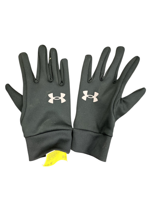 Vist Large View of Product Image Which is Used Under Armour Outerwear Mens Gloves Black MD