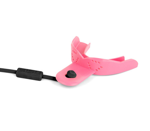 Vist Large View of Product Image Which is New Tether Mouthguard Youth- Hot Pink