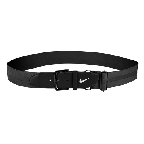 Vist Large View of Product Image Which is New Nike Adjustable Baseball and Softball Belt 3.0 Black- Adult
