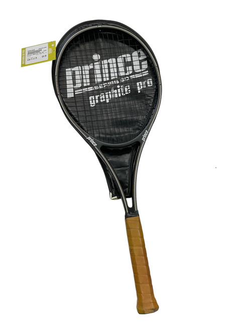 Used Prince POWER PRO 110 Adult Tennis Racquet Grey 4 1/2" 11856-S000016686