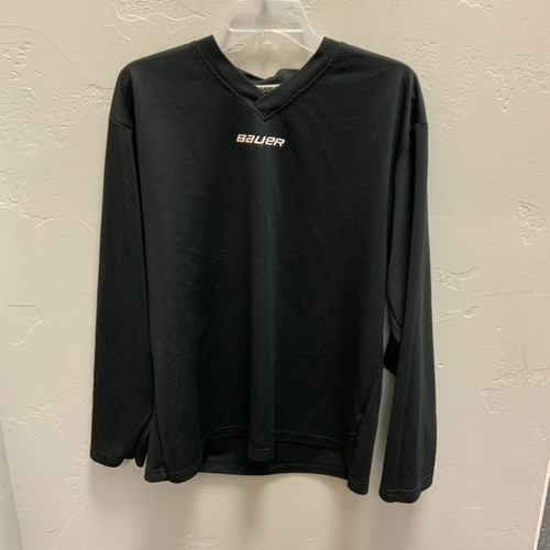 Used Bauer Hockey Practice Jersey Black SM 11762-S000059214