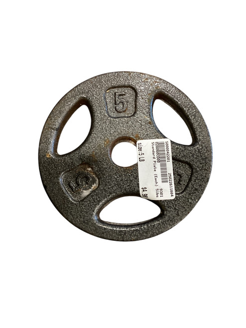 Vist Large View of Product Image Which is Used Standard Plate (Each) 5 lb