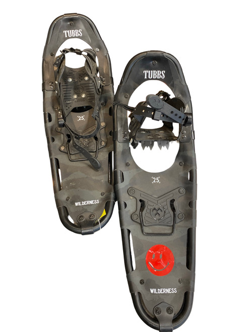 Vist Large View of Product Image Which is Used Tubbs Snowshoes Mens Black 25"