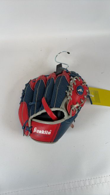 Used Franklin MESH TEK BB/SB Glove RH Throw Royal Blue And Red 9 1/2" 11894-S000010570