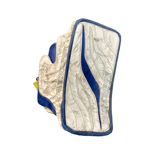 Vist Large View of Product Image Which is Used Bauer R6000 Senior Goalie Blocker White