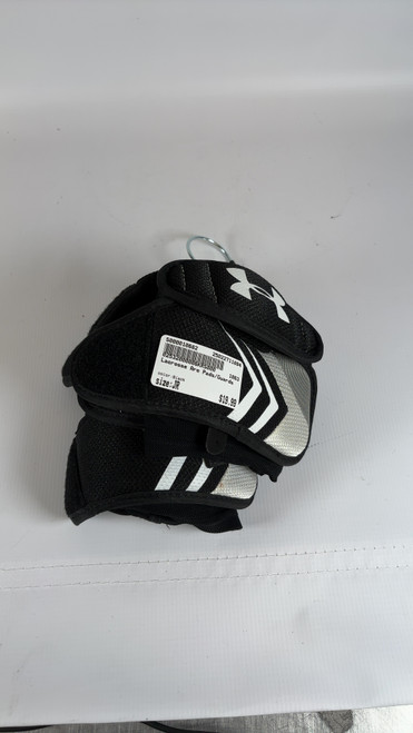 Vist Large View of Product Image Which is Used Lacrosse Arm Pads/Guards Black Junior