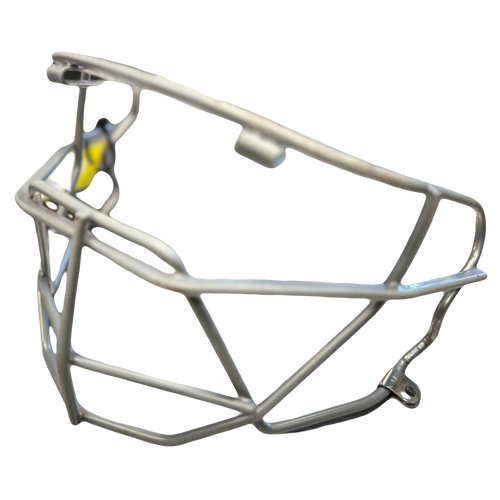 Used Under Armour Batting Helmet Mask Silver 11730-S000063083