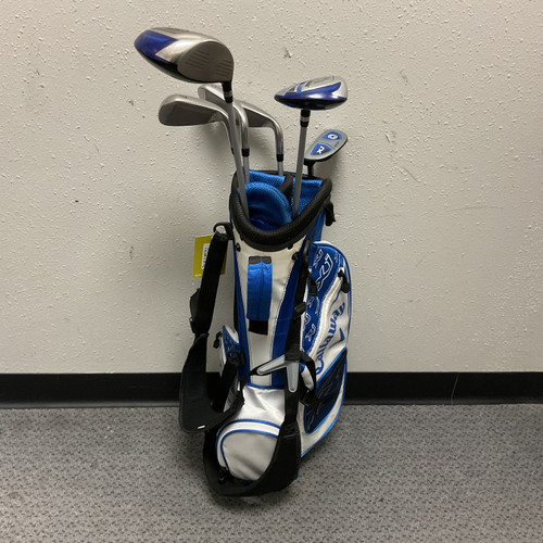 Used Callaway XJ2 LH Jr Package Set LH White And Royal Blue 7 Piece 11855-S000180271
