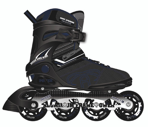 Vist Large View of Product Image Which is New IS AKTION Black/Blue sz 9