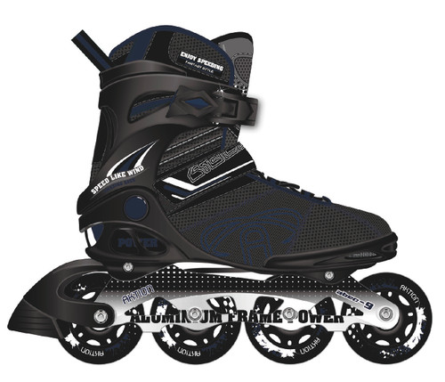 Vist Large View of Product Image Which is New IS AKTION Black/Blue sz 8