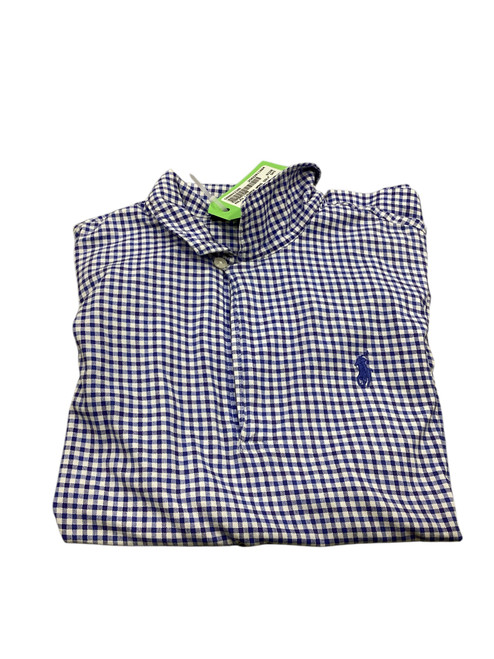 Used S.S. Golf Shirt W Carolina Blue MD 11884-S000042306