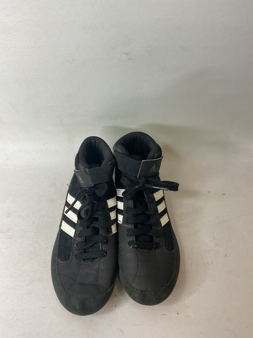 Used Adidas Wrestling Shoes Black Junior 02.5