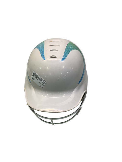 Vist Large View of Product Image Which is Used RIP-IT W MASK Batting Helmet w/Mask White LG 11347-S000241192