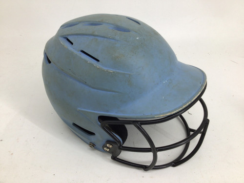 Vist Large View of Product Image Which is Used BoomBah BBH2SP-SR 7-7 3/4  WITH MASK Batting Helmet w/Mask Carolina Blue MD 11752-S000061423