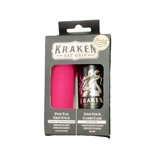 Vist Large View of Product Image Which is New Kraken Pro Wrap Pine Tar Pink