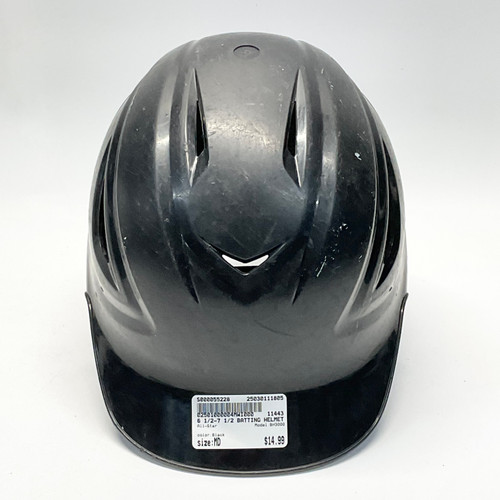Vist Large View of Product Image Which is Used All-Star BH3000 Batting Helmet No Mask Black MD 11805-S000055228