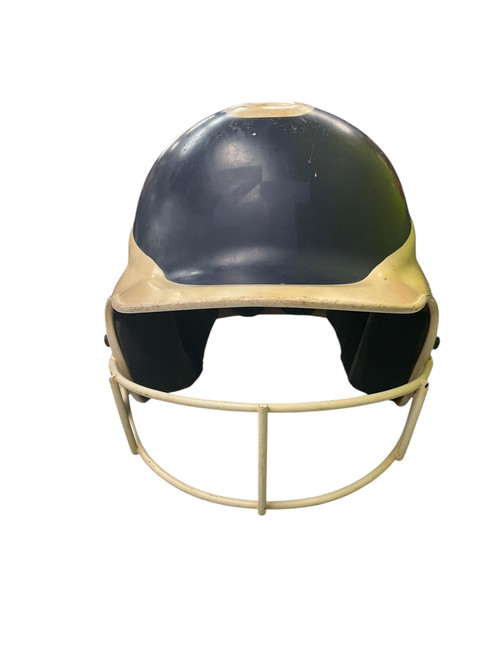 Vist Large View of Product Image Which is Used RIP-IT RIP IT SOFTBALL HELMET W MASK Batting Helmet w/Mask White S/M 11484-S000274126