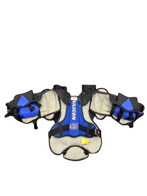Vist Large View of Product Image Which is Used Vaughn Senior Shoulder Pads M/L