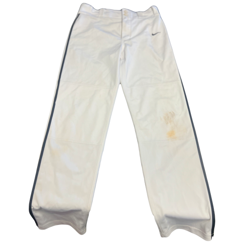 Used Nike 615281-106 Baseball Pant Boys White And Black Large 11730-S000063134