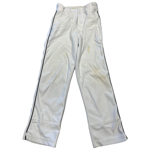 Used A4 Baseball Pant Boys White And Black Medium 11730-S000063141