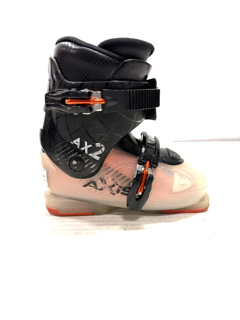 Vist Large View of Product Image Which is Used AXIS AX2 Boys DH Ski Boot White 215 MP - J03