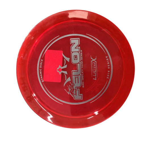 Used Dynamic Discs LUCID X FELON Disc Golf Driver Red 11760-S000071832