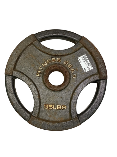 Vist Large View of Product Image Which is Used Fitness Gear Olympic Plate (Each) 35 lb 11347-S000241400