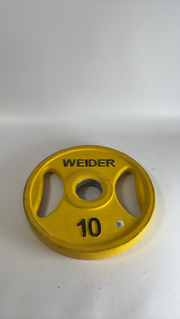 Vist Large View of Product Image Which is Used Weider Olympic Plate (Each) 10 lb 11894-S000011517
