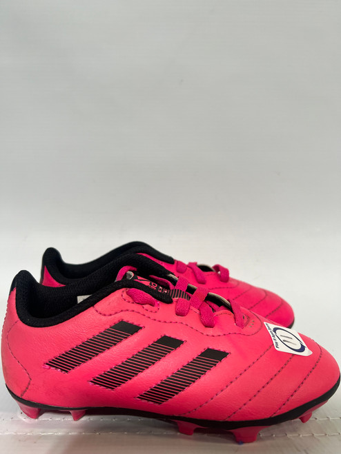 Vist Large View of Product Image Which is Used Adidas Soccer Cleats Pink Youth 11.0 11843-S000010131