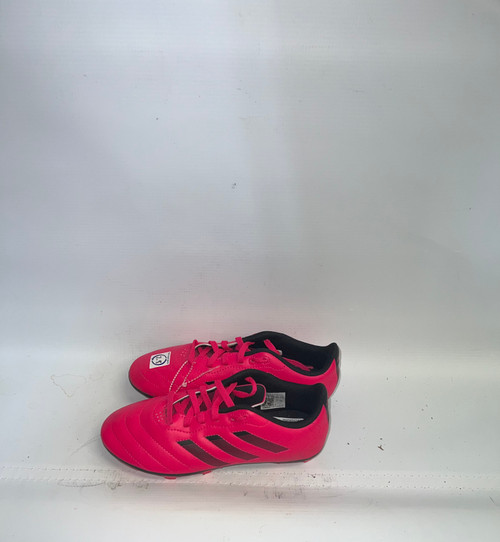 Vist Large View of Product Image Which is Used Adidas Soccer Cleats Pink Junior 02.5 11843-S000010135