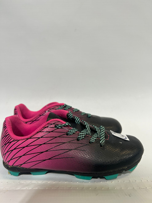 Vist Large View of Product Image Which is Used Soccer Cleats Pink And Black Youth 10.0 11843-S000010136