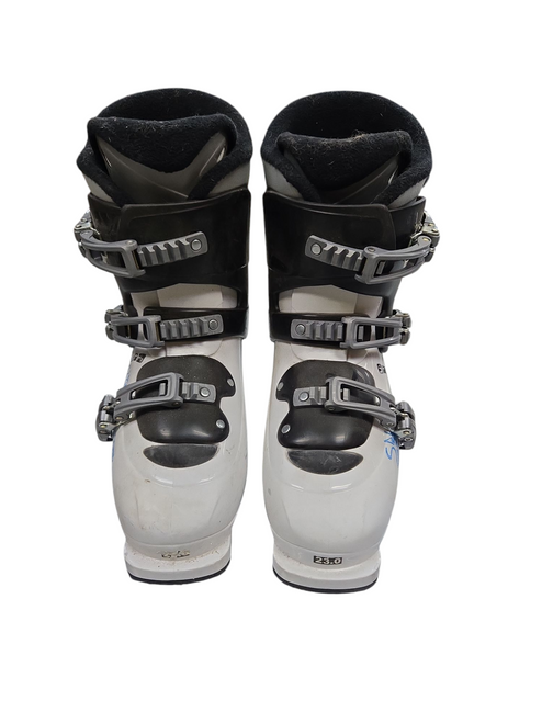 Vist Large View of Product Image Which is Used Salomon SPK BOOTS Boys DH Ski Boot White 230 MP - J05 - W06