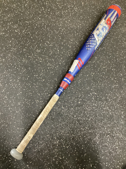 Vist Large View of Product Image Which is Used Marucci CAT 9 AMERICA COMP BB/SB USSSA 2 5/8 Bat 31"