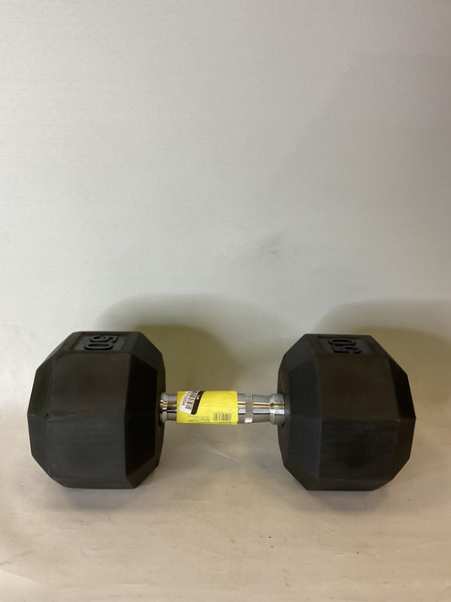 Vist Large View of Product Image Which is Used Hex Dumbbell (Each) 50 lb