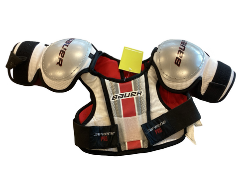 Vist Large View of Product Image Which is Bauer supreme hockey shoulder pads youth