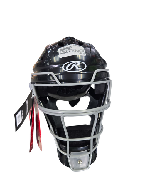 Vist Large View of Product Image Which is New Renegade Helmet Blk/Sil SR
