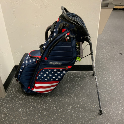 Vist Large View of Product Image Which is New HB-14 HYBRID STAND ZP BAG USA BLUE