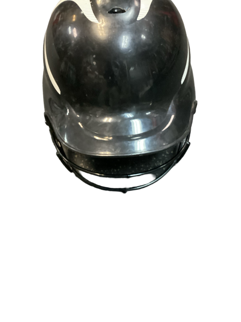 Vist Large View of Product Image Which is Used RIP-IT BLACK M/L Batting Helmet w/Mask Black M/L 11649-S000143226